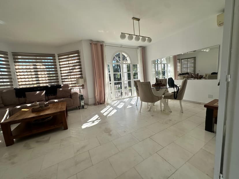 Living and dining room