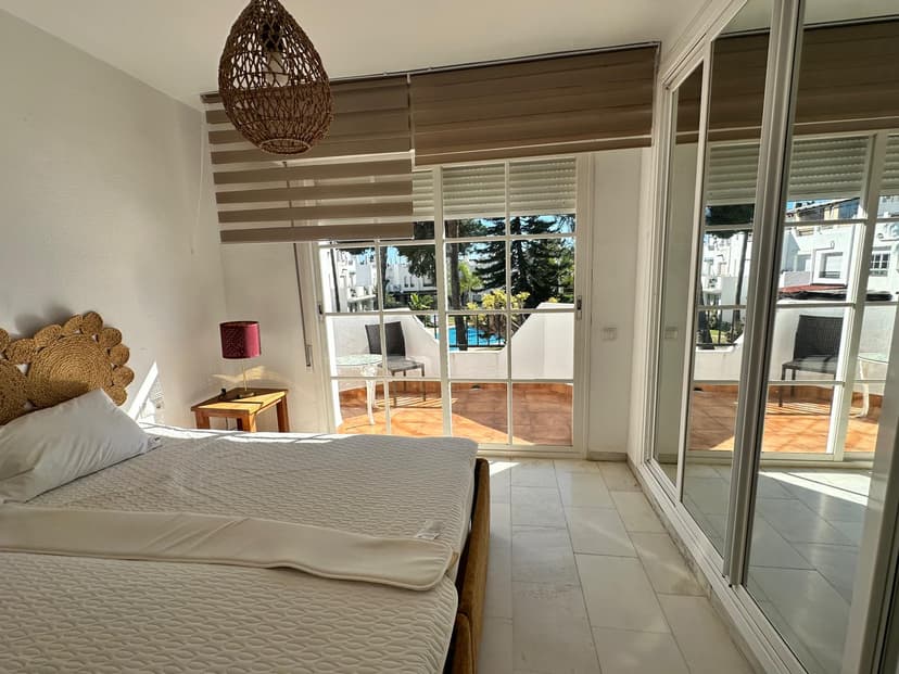 Bedroom with terrace access