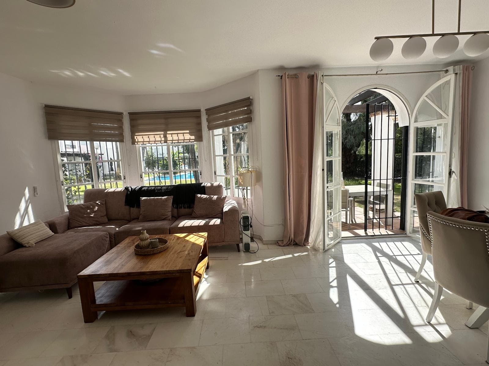 Bright living room